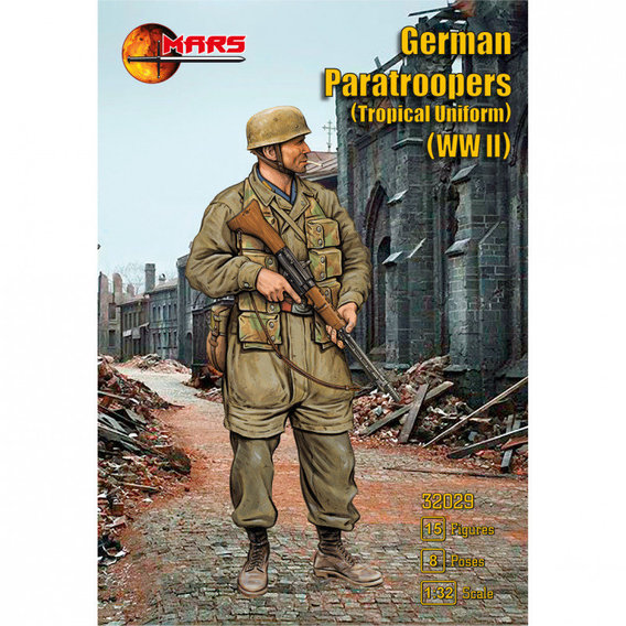 Немецкие десантники Mars Figures (Тропическая форма) Вторая мировая война