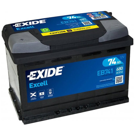 Exide Excell 6СТ-74 (EB741)