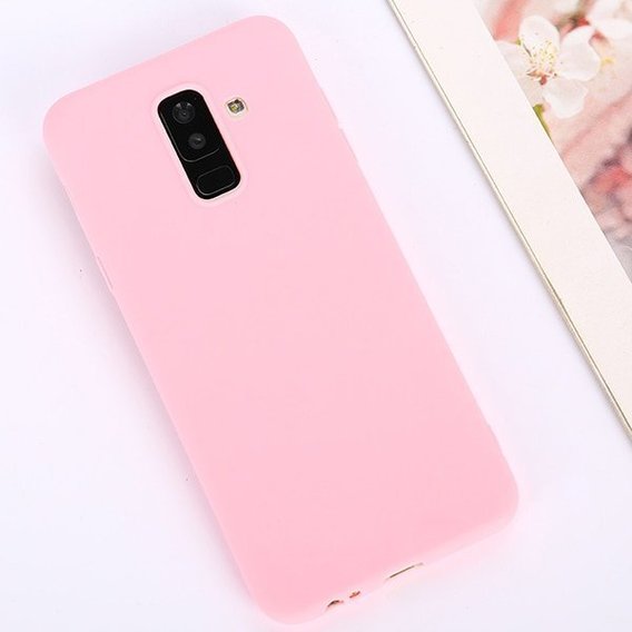 Аксессуар для смартфона Mobile Case Silicone Cover Pink for Samsung G965 Galaxy S9+