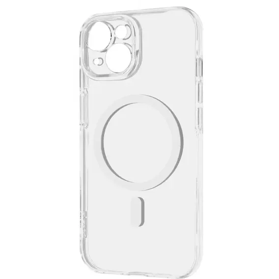 Аксессуар для iPhone Baseus Crystal Magnetic Transparent (P60157205203-00) for iPhone 15