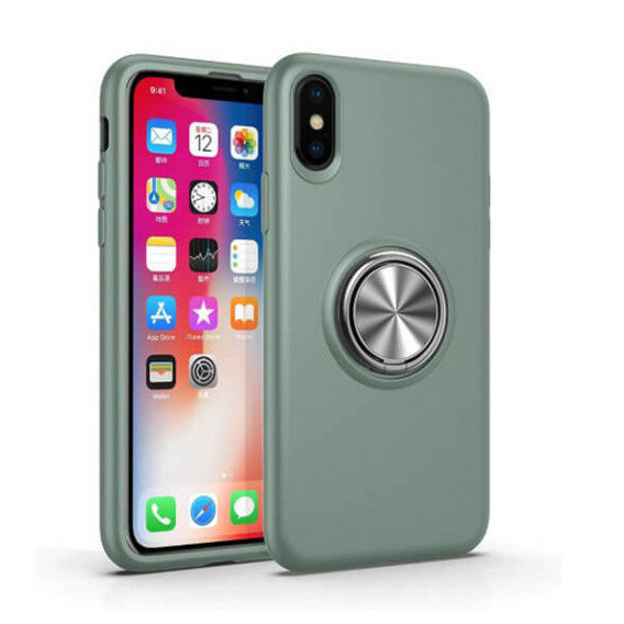 Аксессуар для iPhone Mobile Case Summer ColorRing Magnetic Light Green for iPhone Xs Max