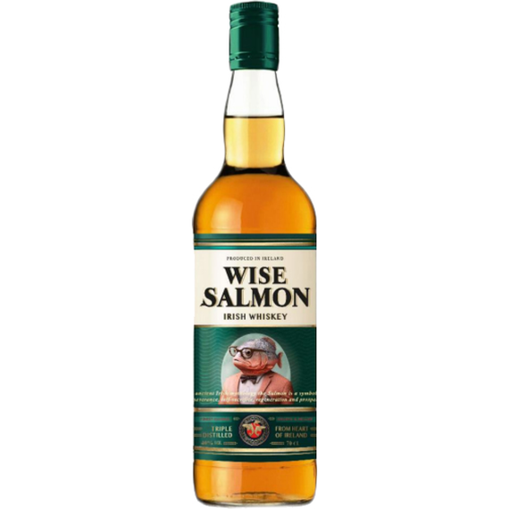 Виски Wise Salmon Irish Whiskey 40% 0.7 л (3162049000292)
