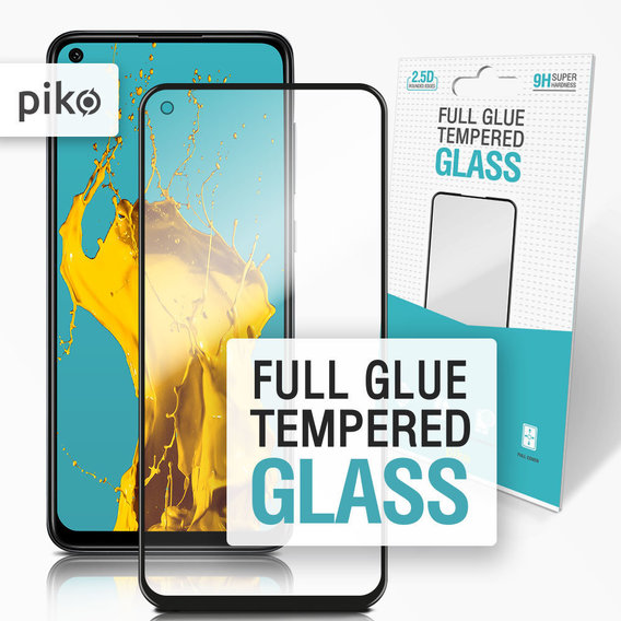 Аксессуар для смартфона Piko Tempered Glass Full Glue Black for Xiaomi Redmi Note 9 / Redmi 10X
