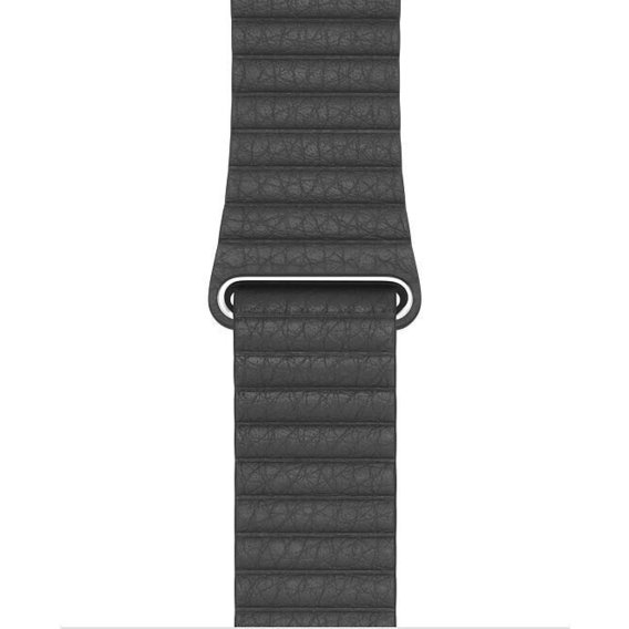 Аксессуар для Watch Apple Leather Loop Band Black Large (MXAC2) for Apple Watch 42/44mm