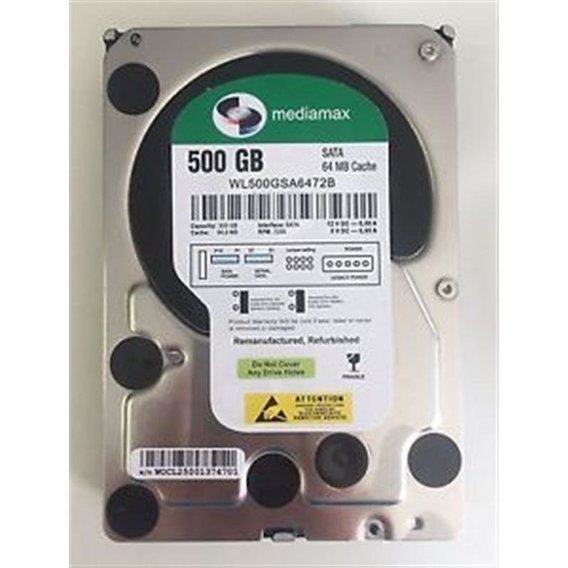 Внутренний жесткий диск Mediamax WL500GSA6472B RB
