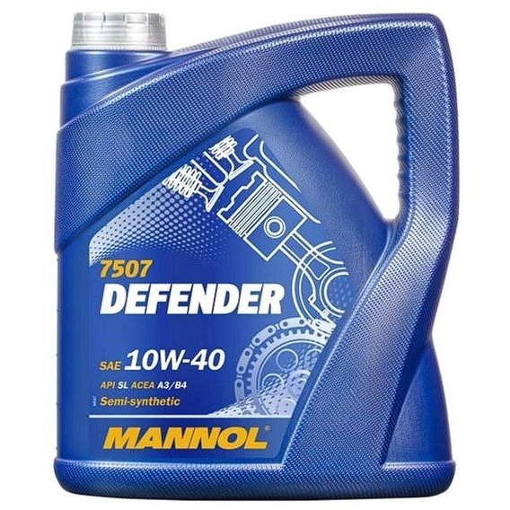 Моторное масло Mannol Defender 10W-40, 4л (MN7507-4)