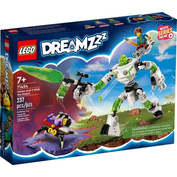 Конструктор LEGO DREAMZzz Mateo and Robot Z-Blob Матео и робот Z-Blob (71454)
