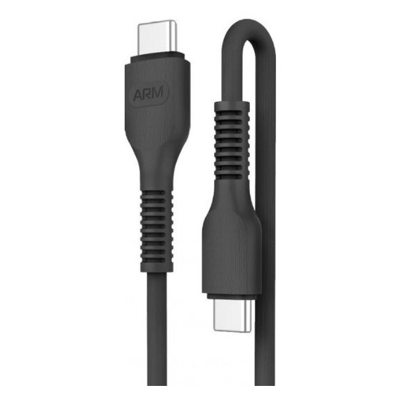 Кабель ArmorStandart Cable USB-C to USB-C 3A 1m Black (ARM65293)