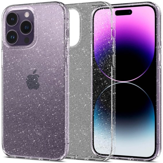 Аксессуар для iPhone Spigen Liquid Crystal Glitter Crystal Quartz (ACS04954) for iPhone 14 Pro