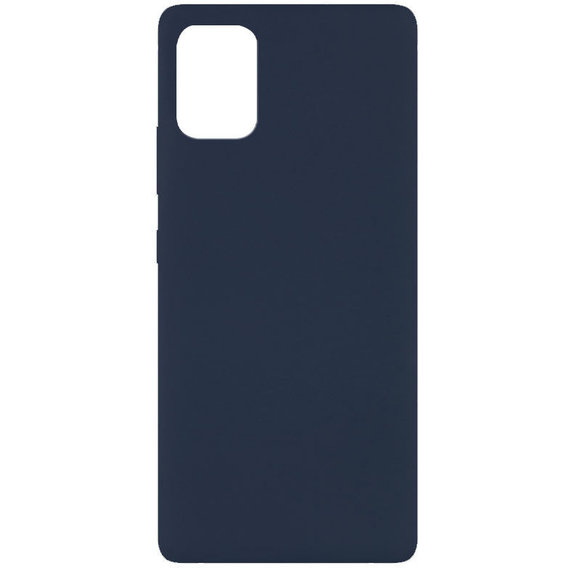 Аксессуар для смартфона Mobile Case Silicone Cover without Logo Midnight blue for Xiaomi Mi 10 Lite