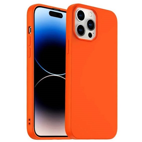 Аксессуар для iPhone Mutural Kailun Silicone Case with MagSafe Grapefruit for iPhone 14 Pro Max