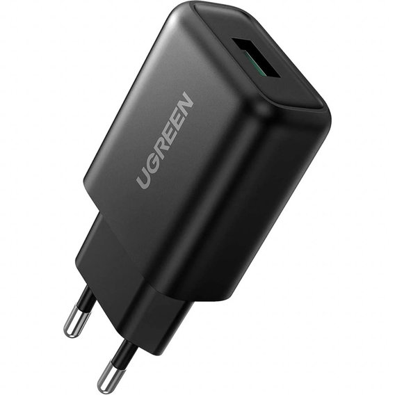 Зарядное устройство Ugreen Wall Charger USB CD122 18W Black (70273)