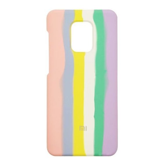 Аксессуар для смартфона Mobile Case Silicone Cover Shield Camera Rainbow Pink/Lilac for Xiaomi Redmi Note 9/Note 9S/Note 9 Pro