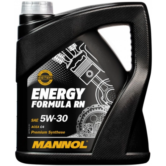 Моторное масло Mannol Energy Formula RN for 5W-30 дизельный мотор 4л (MN7706-4)