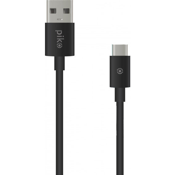 Кабель Piko USB Cable USB-C 20cm Black (CB-UT10)