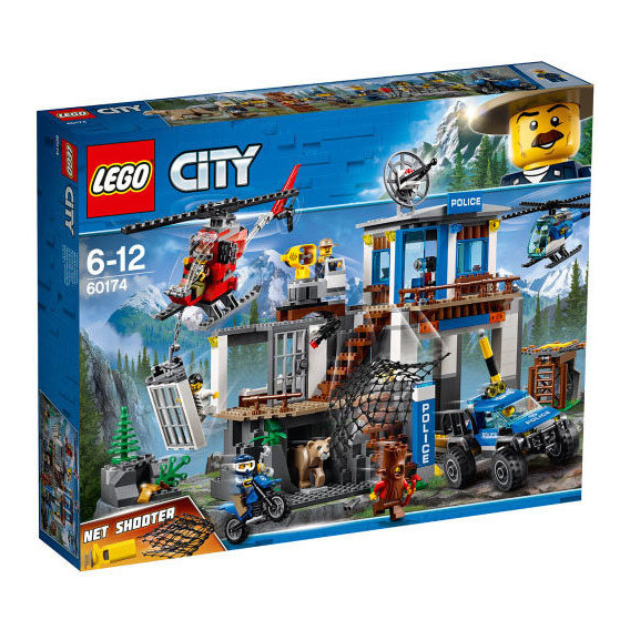 Конструктор LEGO City Штаб-квартира горной полиции (60174)