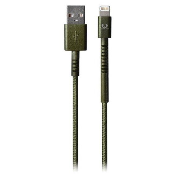 Кабель Fresh 'N Rebel USB Cable to Lightning Fabriq 1.5m Army (2LCF150AR)
