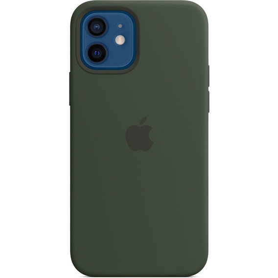 Аксессуар для iPhone Apple Silicone Case with MagSafe Cyprus Green (MHL33) for iPhone 12/iPhone 12 Pro