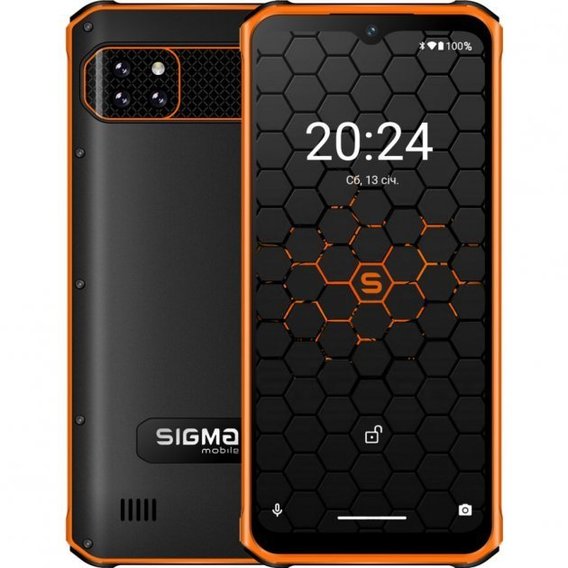 Смартфон Sigma mobile X-treme PQ56 Black/Orange (UA UCRF)