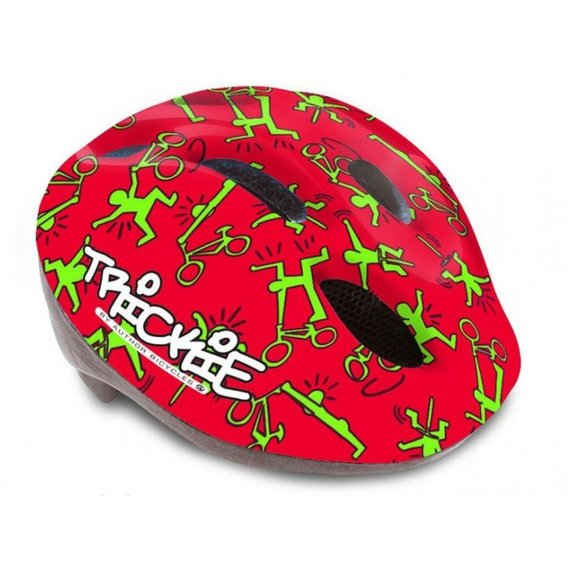 Шлем Author Trickie, красно зелёный размер 49-56 см