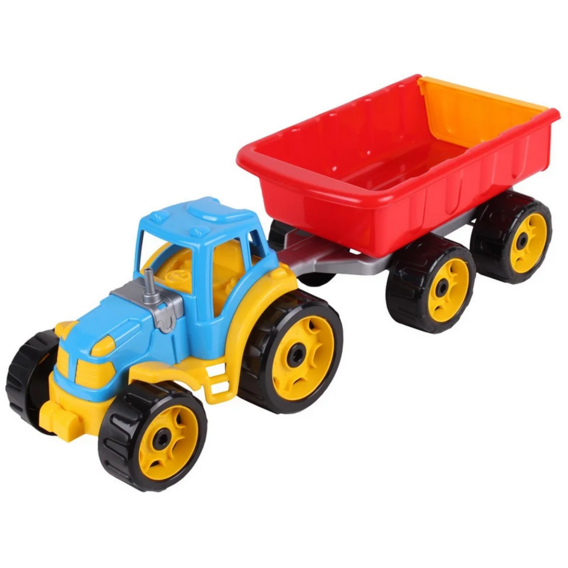 Трактор игрушечный с прицепом ТехноК 3442TXK(Multicolor)