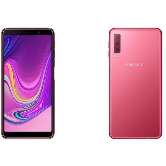Смартфон Samsung Galaxy A7 (2018) 6/128GB Dual SIM Pink A750