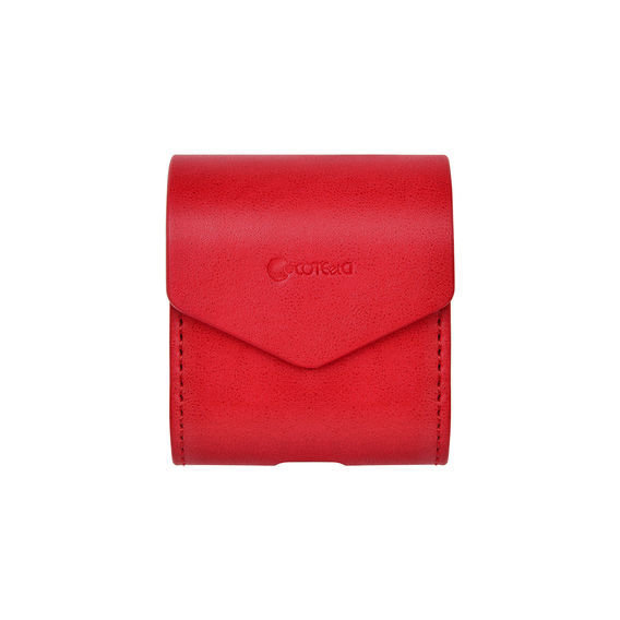 Чехол для наушников COTEetCI Magnet PU Case with Hook Red for AirPods