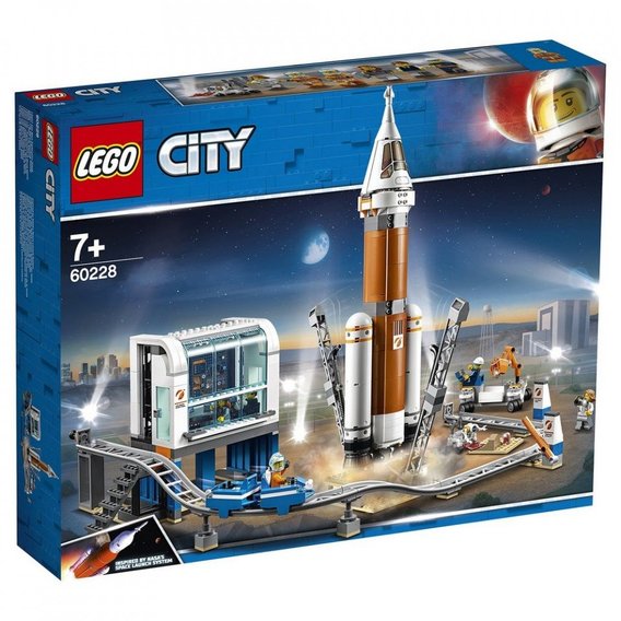 Конструктор LEGO City Космическая ракета и пункт управления запуском (60228)