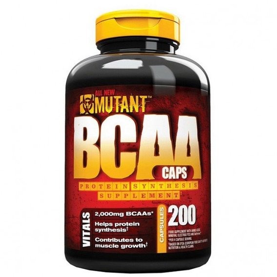 Аминокислота для спорта Mutant BCAA 200 Capsules