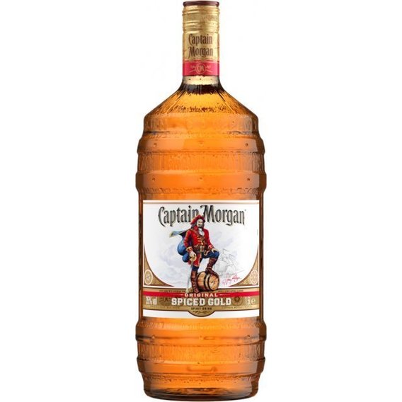 Ромовый напиток Captain Morgan Original Spiced Gold, 1.5л 35% (BDA1RM-RCM150-004)
