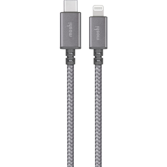 Кабель Moshi USB-C Cable to Lightning Cable Integra 1.2m Titanium Grey (99MO084041)