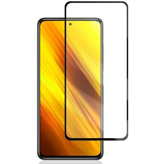 Аксессуар для смартфона Tempered Glass Black for Xiaomi Poco X3 / Poco X3 Pro