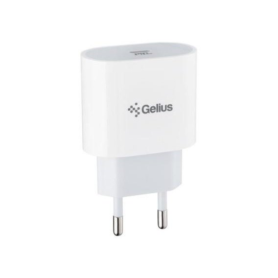 Зарядное устройство Gelius USB-C Wall Charger Impulse GP-HC012 20W White