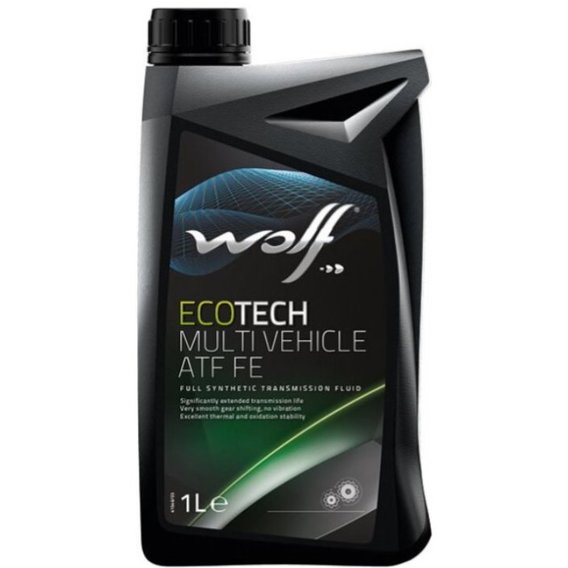 Трансмиссионное масло WOLF ECOTECH MULTI VEHICLE ATF FE 1Lx12