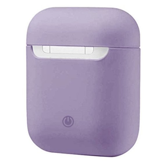 Чехол для наушников TPU Case Lavender Grey for Apple AirPods