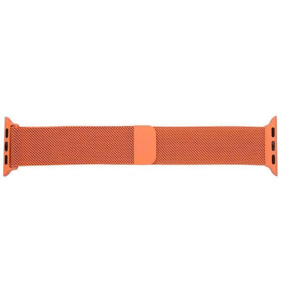 Аксессуар для Watch Fashion Milanese Loop Band Orange for Apple Watch 42/44/45/49mm