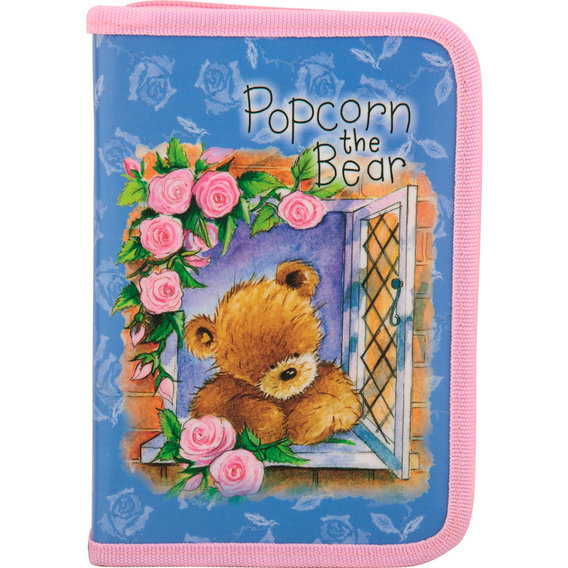 Пенал Kite Popcorn Bear (PO17-622)