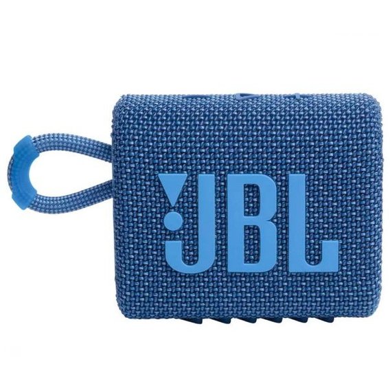 Акустика JBL Go 3 Eco Blue (JBLGO3ECOBLU)