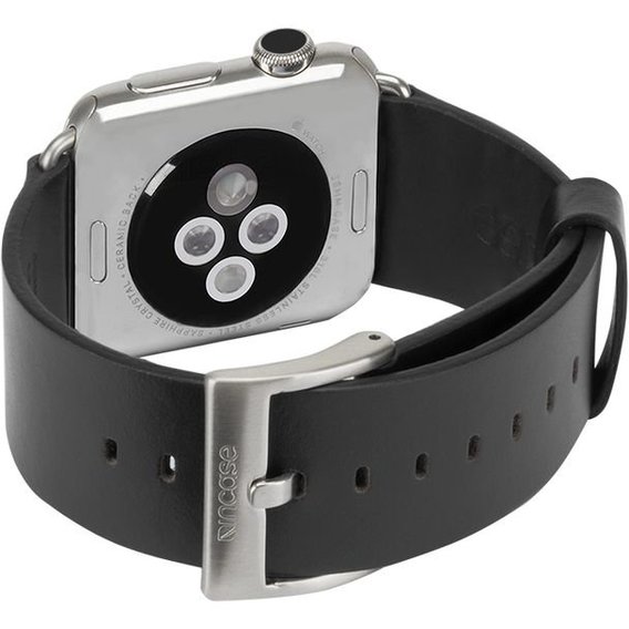 Аксессуар для Watch Incase Leather Band Black (INAW10010-BLK) for Apple Watch 38/40/41mm