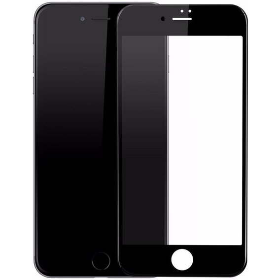 Аксессуар для iPhone Baseus Tempered Glass Silk Screen 0.2mm Black (SGAPIPH8P-ASL01 / SGAPIPH7P-ASL01) for iPhone 8 Plus/iPhone 7 Plus