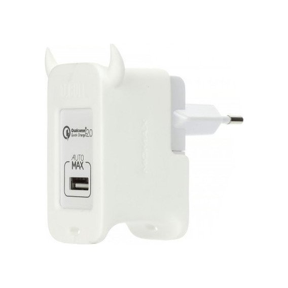 Зарядное устройство Momax USB Wall Charger U.Bull QC 5A EU White (UM1SEUW)