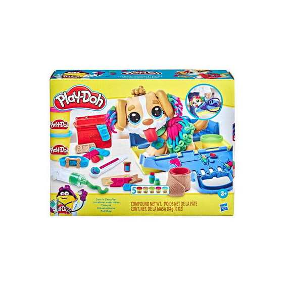 Набор игровой Hasbro Play-Doh Плей-До Прием у ветеринара (F3639)