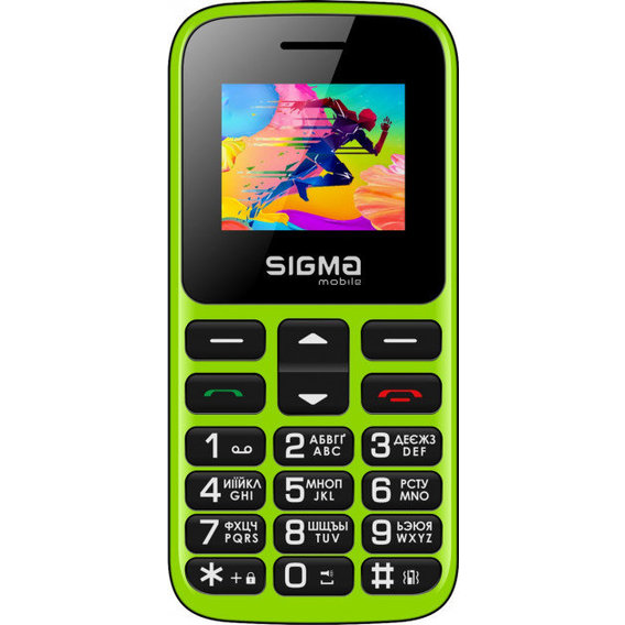 Мобильный телефон Sigma mobile Comfort 50 HIT 2020 Green (UA UCRF)