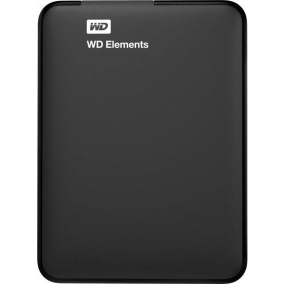 Внешний жесткий диск WD Elements 1TB (WDBUZG0010BBK-WESN)