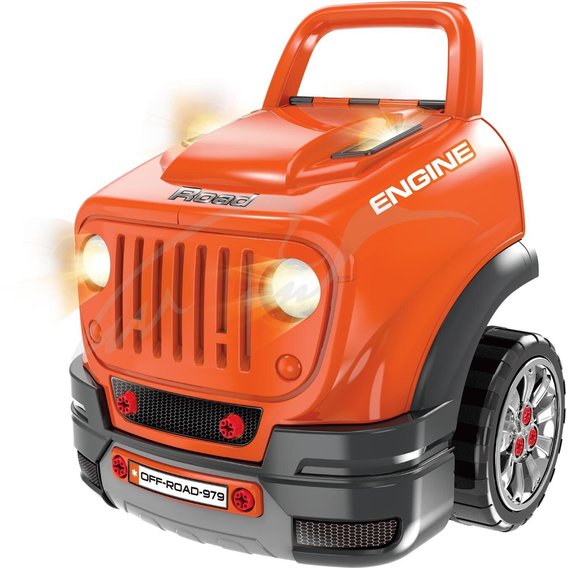 Игровой набор Zipp Toys Автомеханик оранжевый