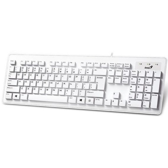 Клавиатура Genius SlimStar 130 White (31300726104)