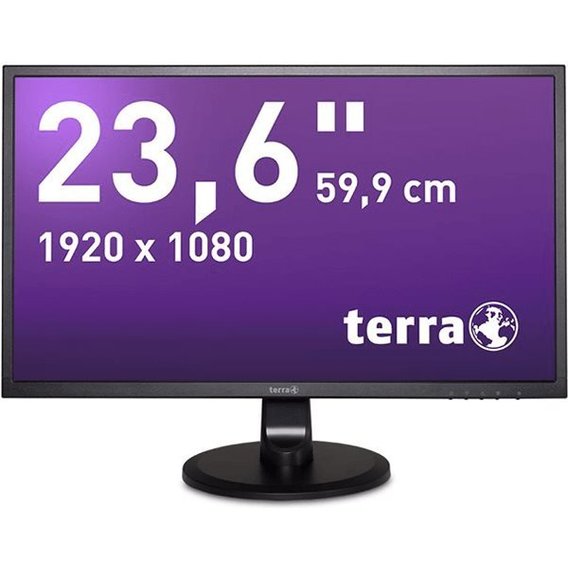 Монитор TERRA LED 2447W schwarz HDMI GREENLINE PLUS