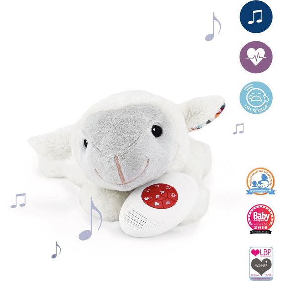 Музыкальная мягкая игрушка Zazu Liz Лиззи с белым шумом (ZA-LIZ-01)