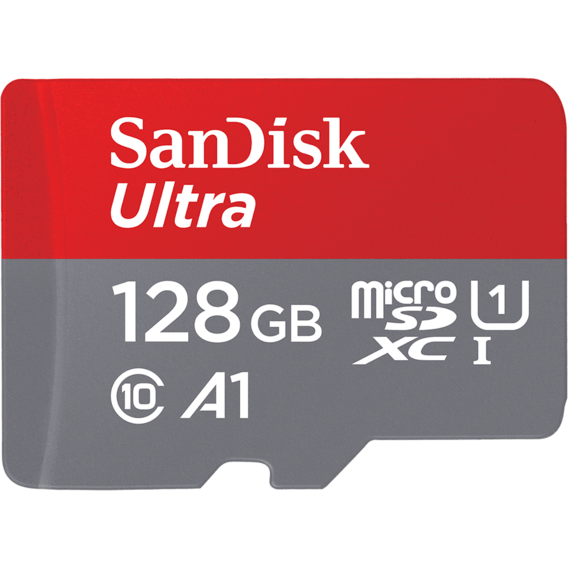 Карта памяти SanDisk 128GB microSDXC Class 10 UHS-I U1 A1 Ultra (SDSQUAR-128G-GN6MN)