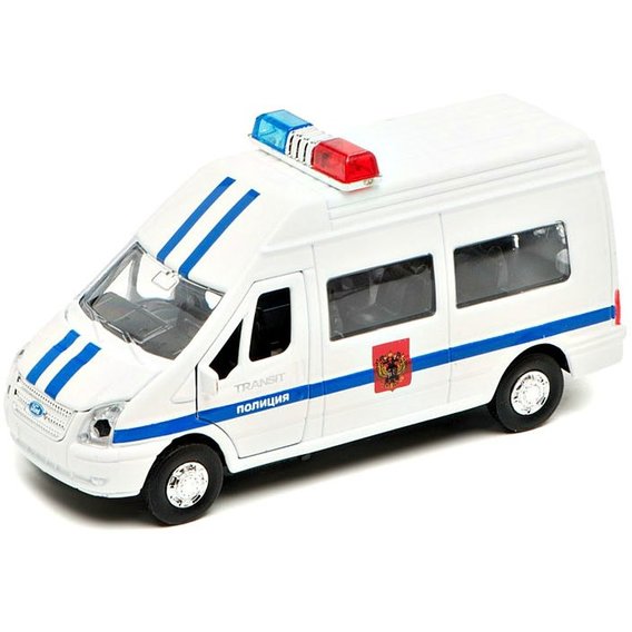 Автомодель Полиция Ford transit (свет, звук) (SB-13-02-2)